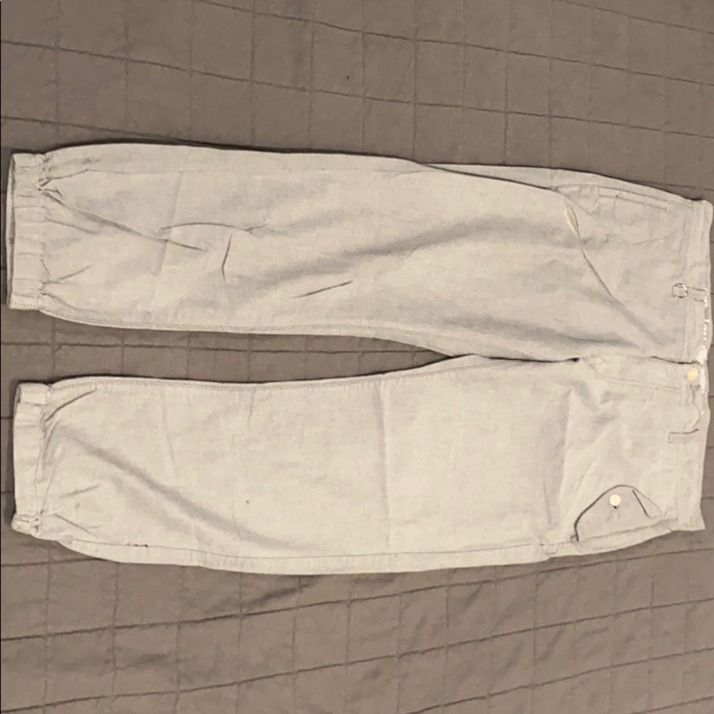 100% cotton joggers